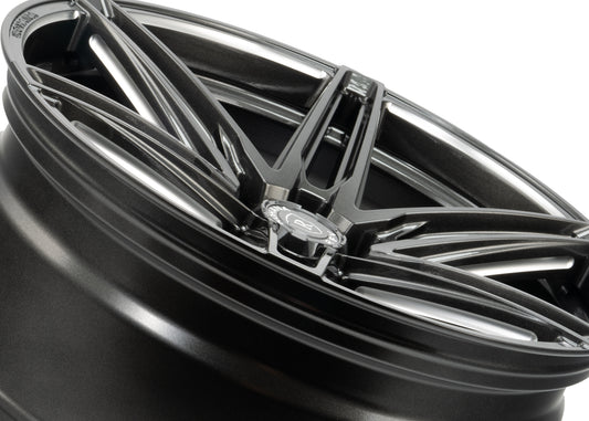 ROHANA RFV1 22X9.5 6X135 0 OFFSET GLOSS GRAPHITE FORD F150 04-26