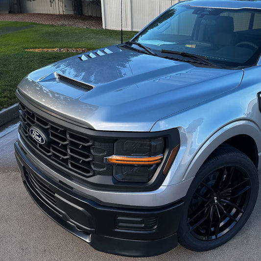 RK SPORT 2021-2026 FORD F150 RAM AIR HOOD V1 FIBERGLASS