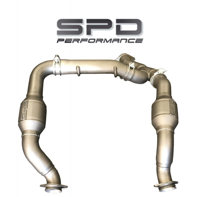 SPD PERFORMANCE 15-20 FORD F150 2.7L ECOBOOST CATTED DOWNPIPE