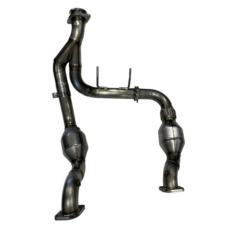 SPD PERFORMANCE 24-26 FORD F150 2.7L ECOBOOST ALPHA CATTED DOWNPIPES