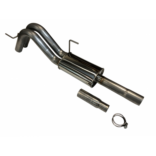 SPD PERFORMANCE HX SERIES 21-25 FORD F150 2.7L 3.5L 5.0L OVER-AXLE DUMP DUAL EXIT 304SS CAT BACK EXHAUST KIT