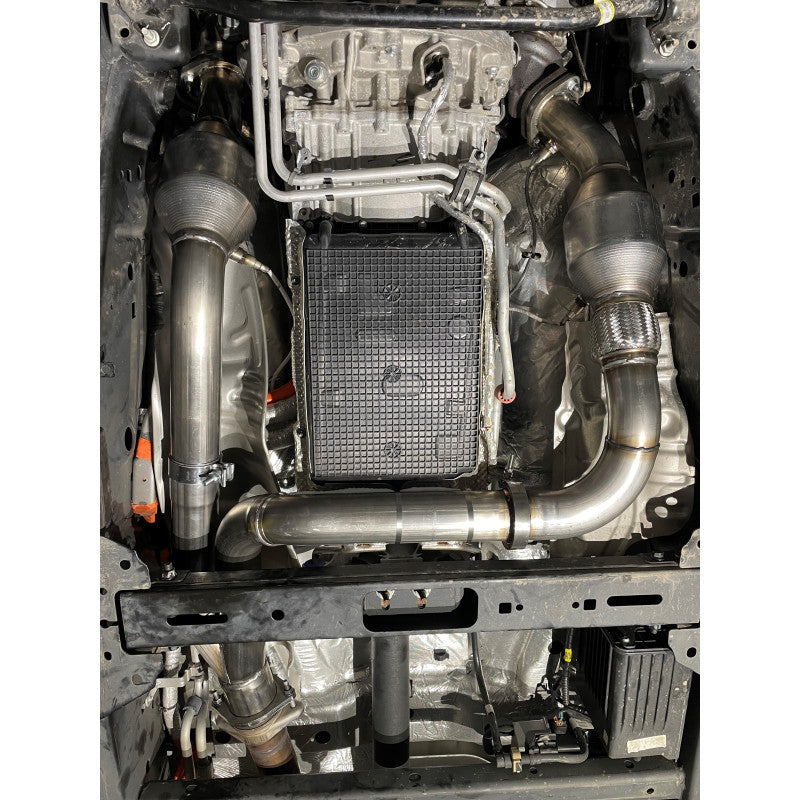 SPD PERFORMANCE 21-24 FORD F150 3.5L POWERBOOST ALPHA CATTED DOWNPIPES