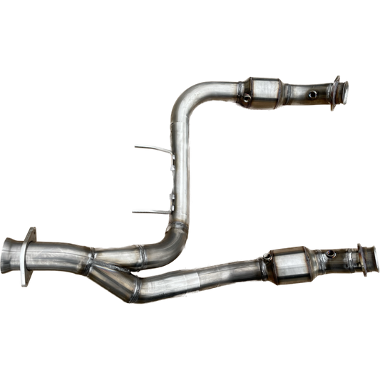 SPD PERFORMANCE 15-20 FORD F150 5.0L V8 304 STAINLESS CATTED Y PIPE