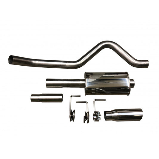 SPD PERFORMANCE HX SERIES 15-20 FORD F150 2.7L ECOBOOST SINGLE EXIT 304SS CAT BACK EXHAUST KIT