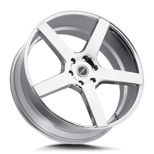 STRADA WHEELS PERFETTO 22X9.5 6X135 +24 CHROME FORD F150 04-26