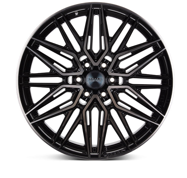VOSSEN HF6-5 22X9.5 6X135 +30 OFFSET FORD F150 04-26 TINTED GLOSS BLACK
