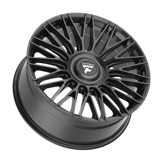 FITTIPALDI WHEELS FS369 22X9.5 6X135 +25 OFFSET GLOSS BLACK FORD F150 04-26