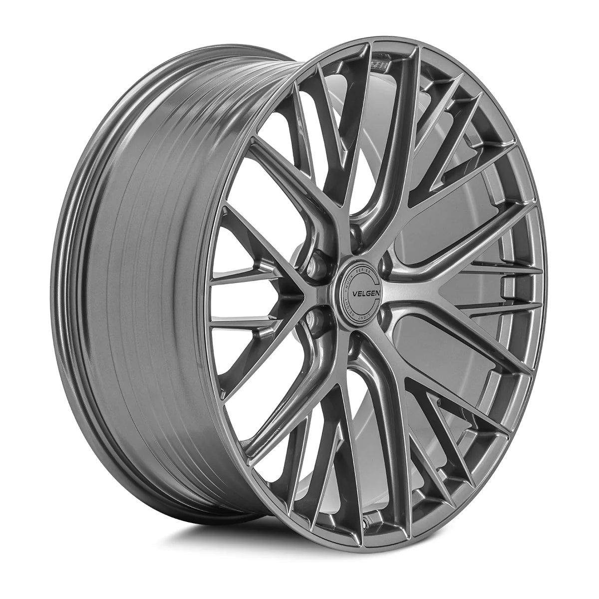VELGEN WHEELS VFF-12 22X10 6X135 +38 OFFSET GLOSS GUNMETAL FORD F150 21+