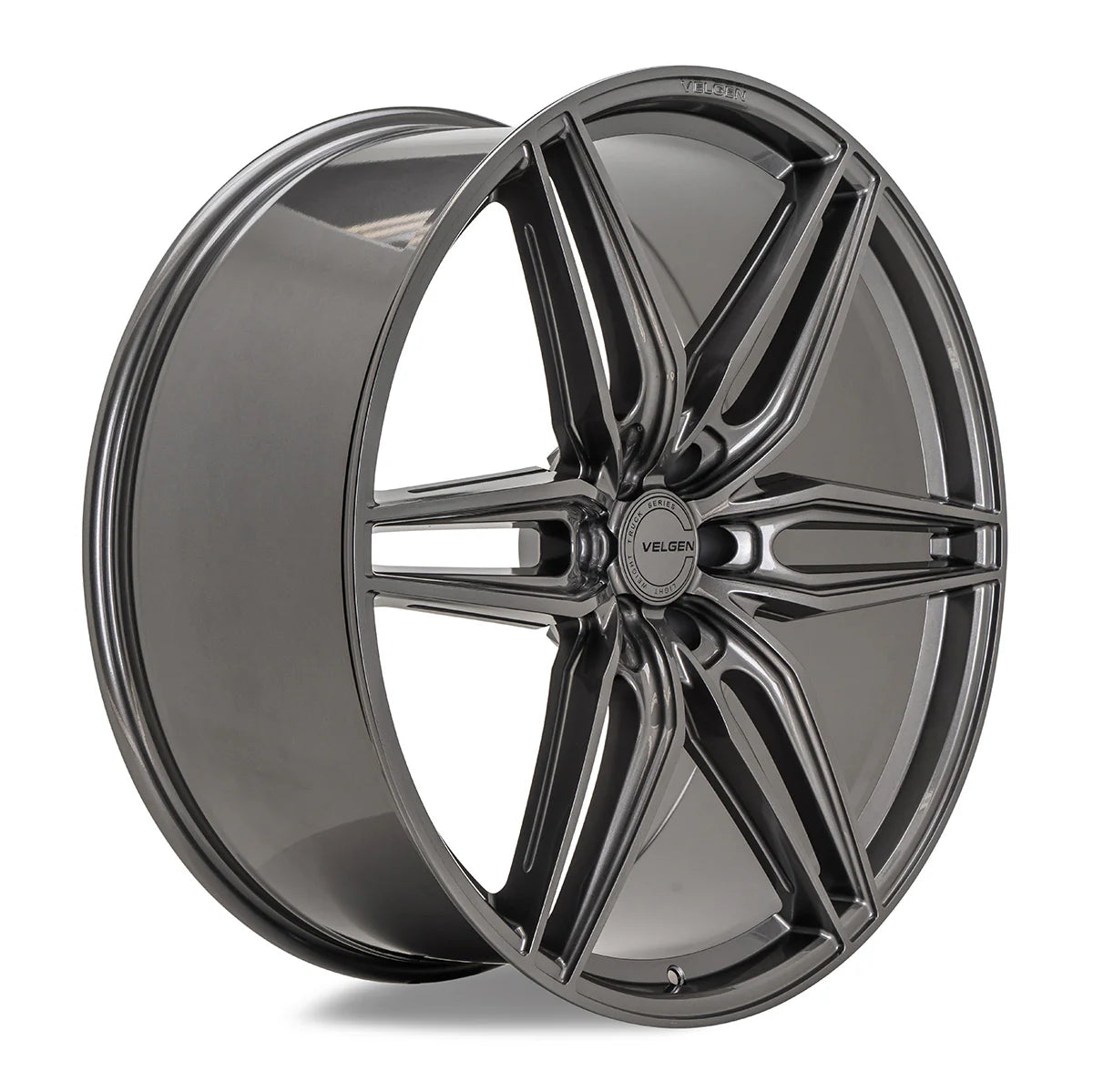 VELGEN WHEELS VFF-6 24X10 6X135 +38 OFFSET GLOSS GUNMETAL FORD F150 21+