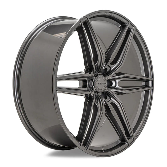 VELGEN WHEELS VFF-6 24X10 6X135 +30 OFFSET GLOSS GUNMETAL FORD F150 2015+