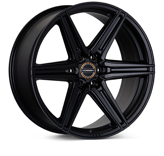 VOSSEN HF6-2 24X10 6X135 +25 OFFSET FORD F150 04-26 SATIN BLACK