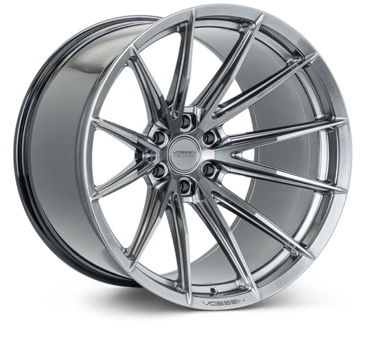VOSSEN HFX-2 22X12 6X135 -44 OFFSET FORD F150 04-26 HYPER GUNMETAL