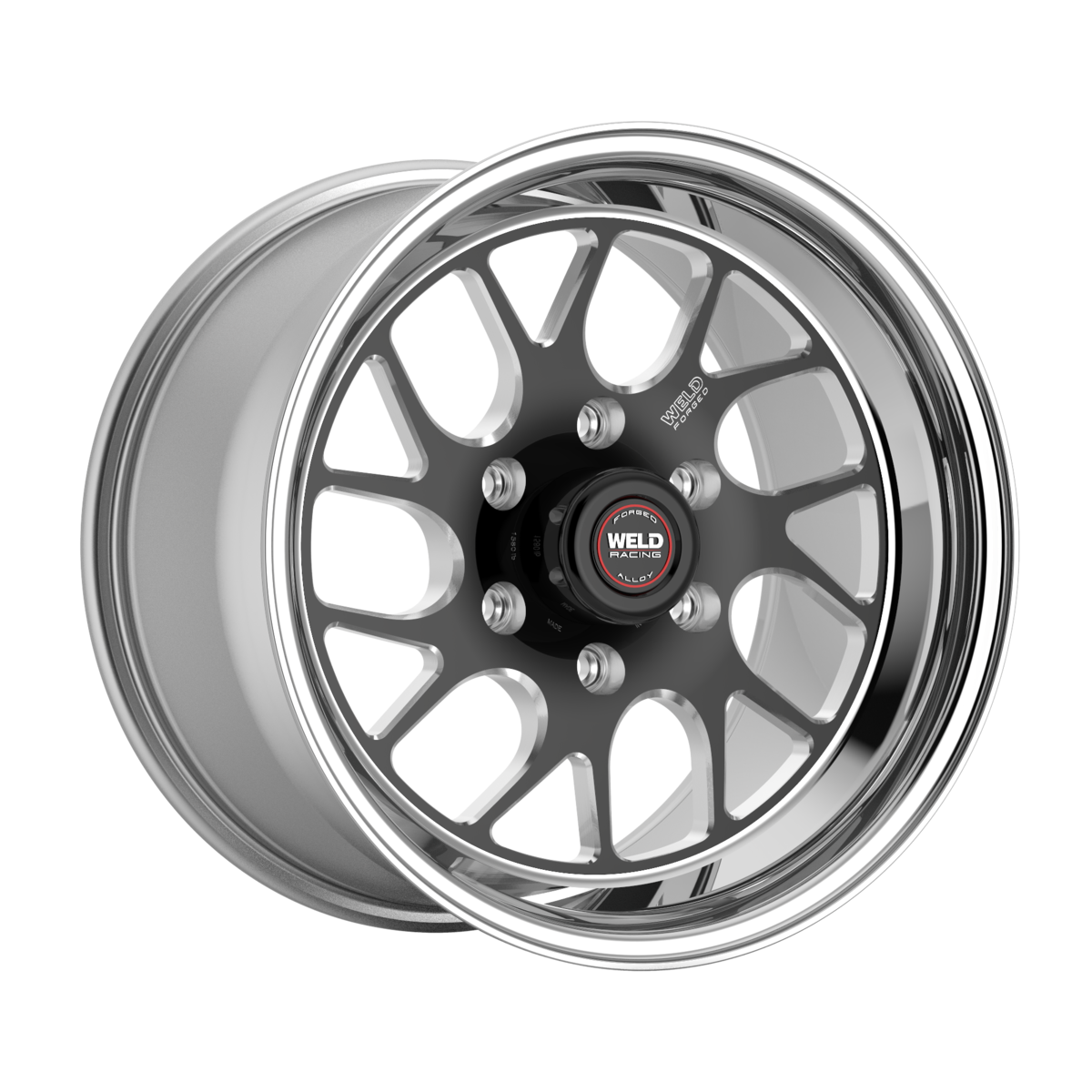 WELD S78HD 20X10 6X135 +36 OFFSET BLACK CENTER FORD F150 04-26