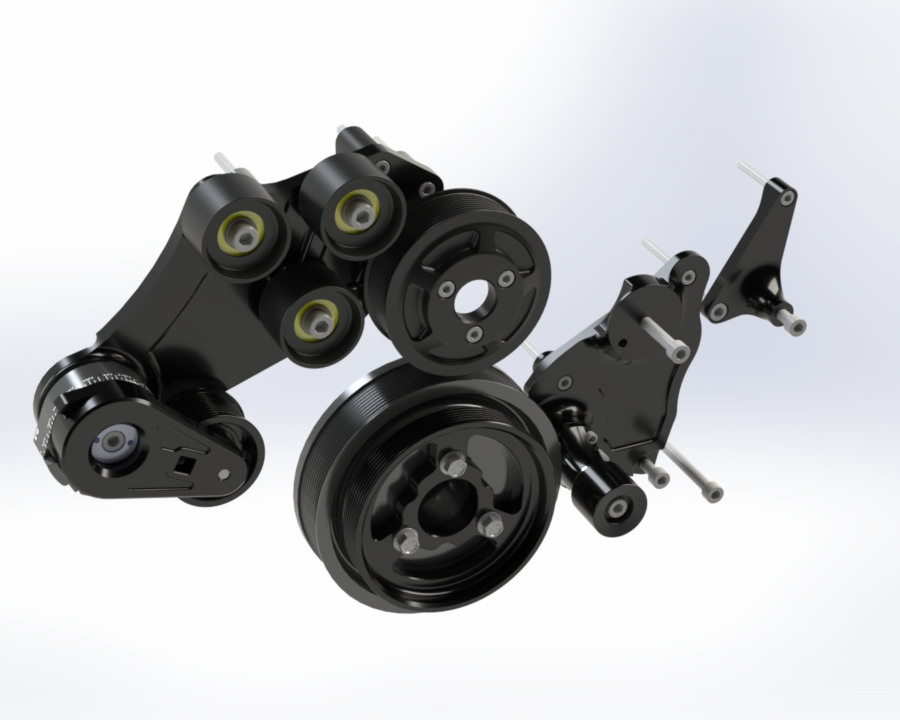 WHIPPLE SUPERCHARGERS 10 RIB BELT SYSTEM UPGRADE FORD F150 21-26 5.0L