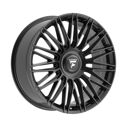FITTIPALDI WHEELS FS369 24X10 6X135 +30 OFFSET GLOSS BLACK FORD F150 04-26
