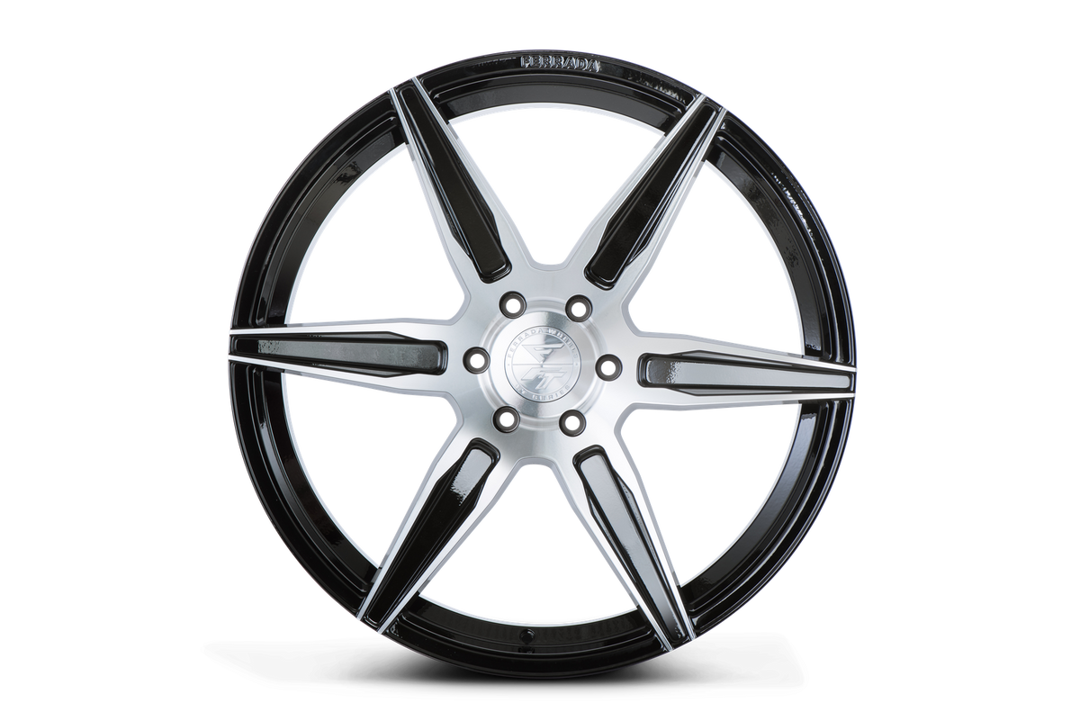 FERRADA WHEELS FT2 22X9.5 6X135 FORD F150 04-26 MACHINE BLACK