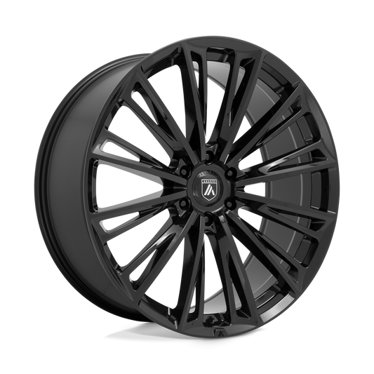 ASANTI WHEELS CORONA 24X10 6X135 +30 OFFSET GLOSS BLACK FORD F150 04-26