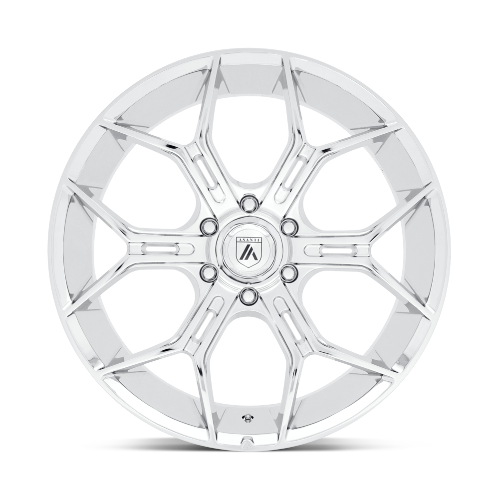 ASANTI WHEELS MONARCH TRUCK 22X9.5 6X135 +38 OFFSET CHROME FORD F150 04-26