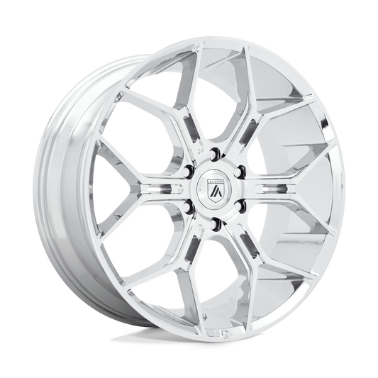 ASANTI WHEELS MONARCH TRUCK 22X9.5 6X135 +38 OFFSET CHROME FORD F150 04-26