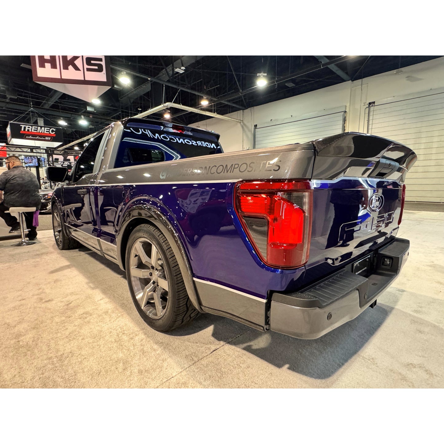 ANDERSON COMPOSITES CARBON FIBER TAILGATE SPOILER FORD F150 21-25