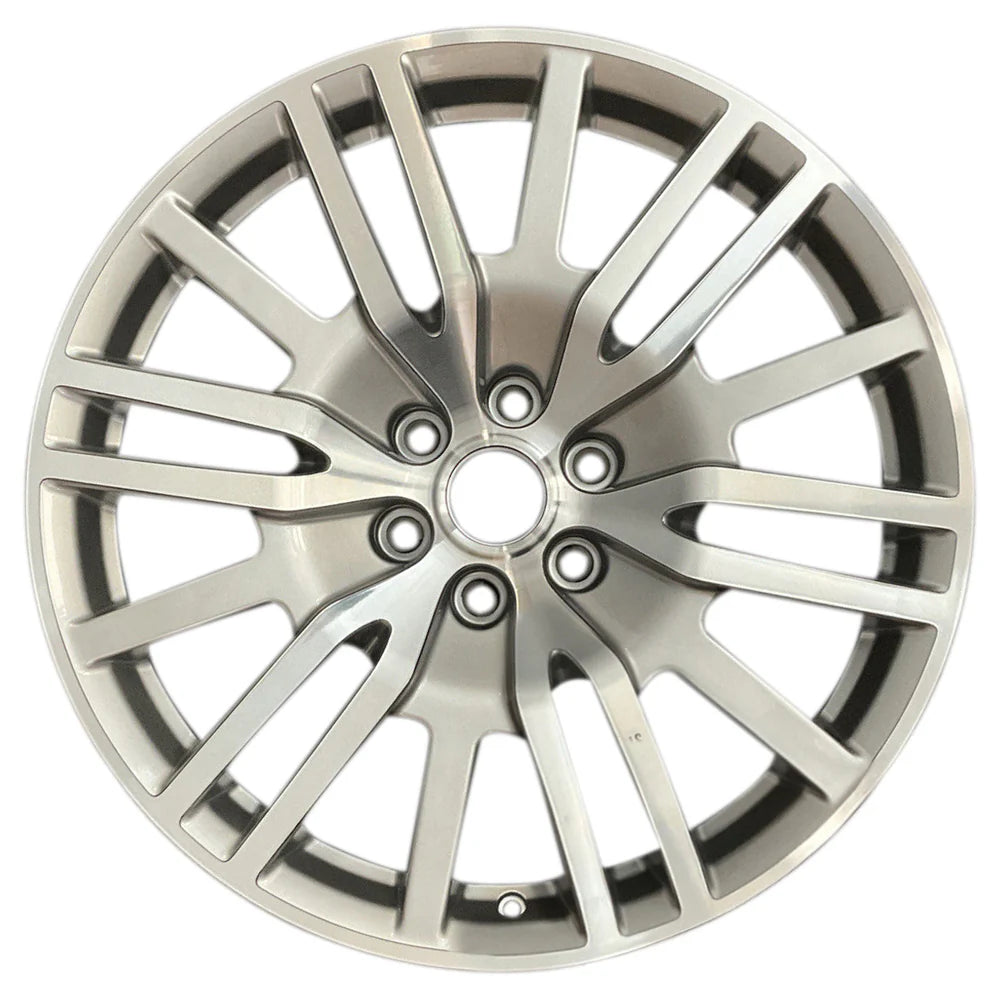 OEM EXPEDITION WHEEL 22X9.5 6X135 +44 OFFSET MACHINED SILVER