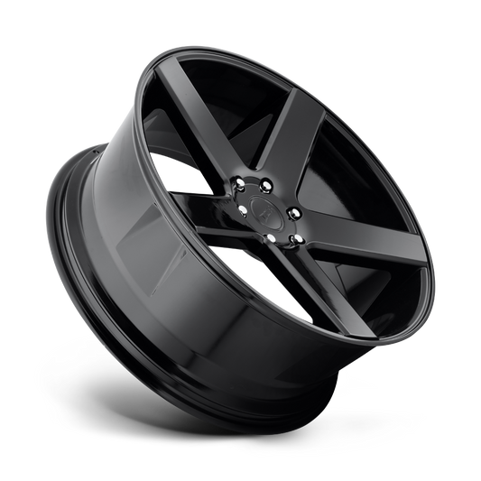 DUB WHEELS BALLER 24X10 6X135 +30 OFFSET GLOSS BLACK FORD F150 04-26