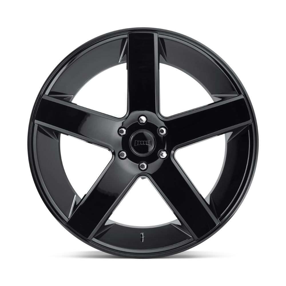 DUB WHEELS BALLER 22X9.5 6X135 +30 OFFSET GLOSS BLACK FORD F150 04-26