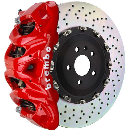 BREMBO 8 PISTON GT FRONT BRAKE SYSTEM FORD F150 15-20 2WD/4WD CROSS DILLED