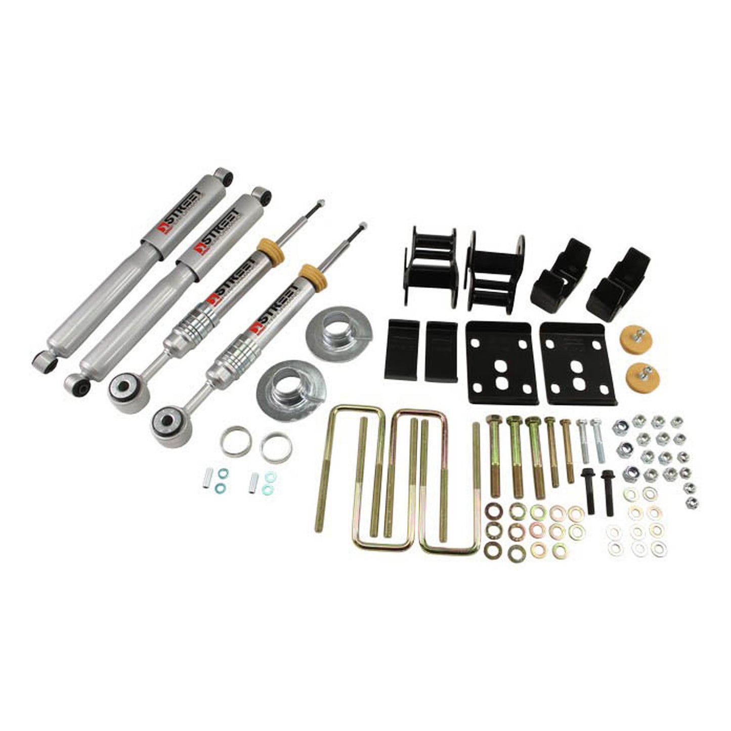 BELLTECH LOWERING KIT W/ STREET PERFORMANCE SHOCKS FORD F150 09-13