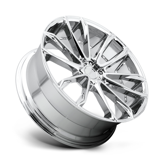 DUB WHEELS CLOUT 24X10 6X135 +30 OFFSET CHROME FORD F150 04-26
