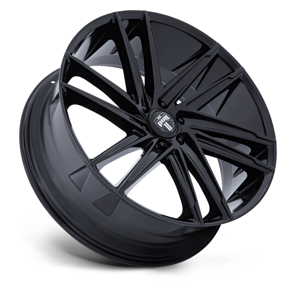 DUB WHEELS BLAZE 24X10 6X135 +30 OFFSET GLOSS BLACK FORD 150 04-26