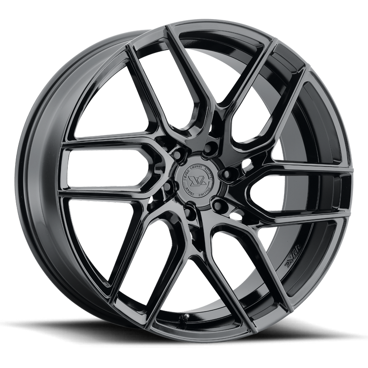 EVOK EV01 24X10 6X135 +30 OFFSET FORD F150 04-PRESENT GLOSS BLACK