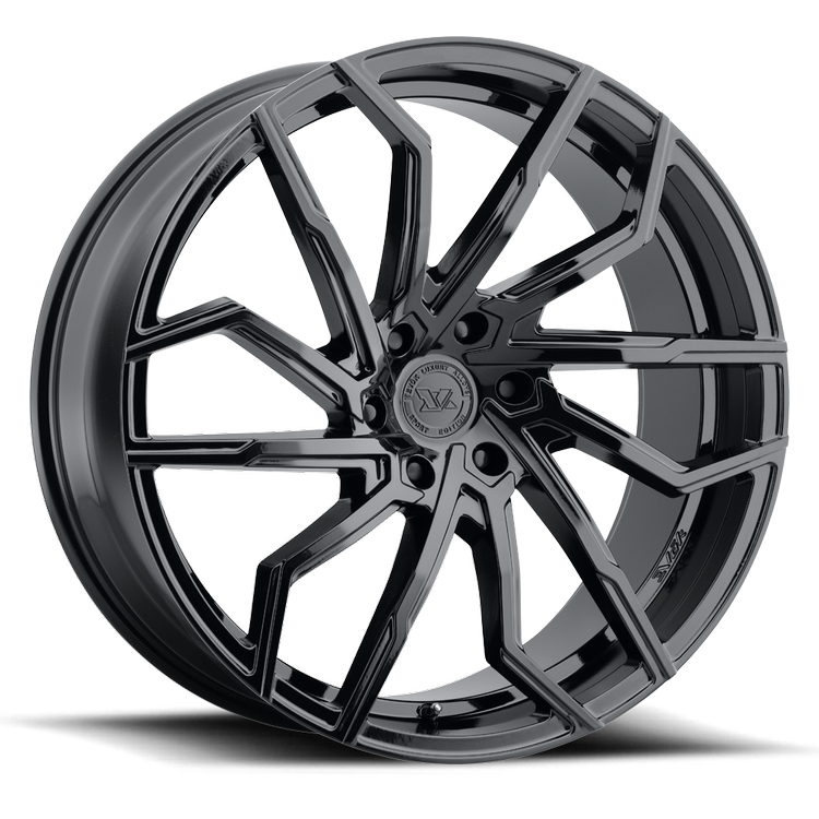 EVOK EV02 24X10 6X135 +30 OFFSET FORD F150 04-PRESENT GLOSS BLACK