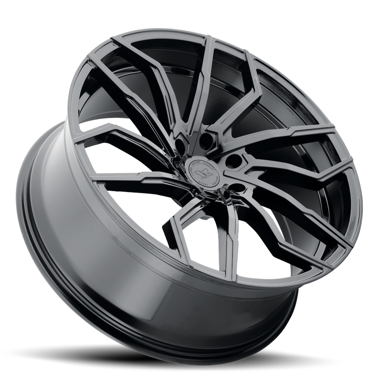 EVOK EV02 26X10 6X135 +30 OFFSET FORD F150 04-PRESENT GLOSS BLACK