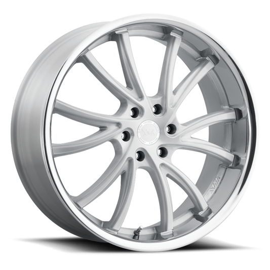EVOK EV03 26X10 6X135 +30 OFFSET FORD F150 04-PRESENT FULLY BRUSHED W/ STAINLESS LIP