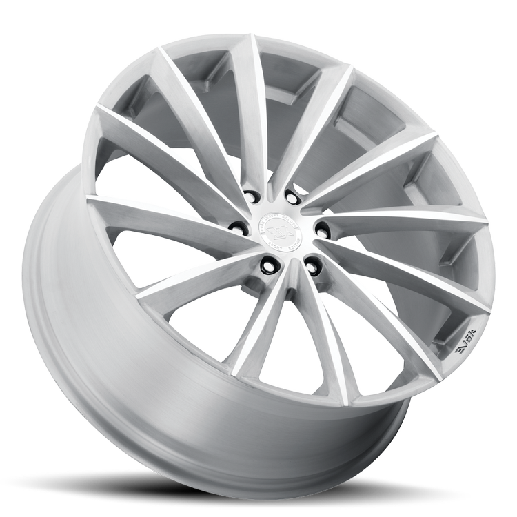 EVOK EV04 26X10 6X135 +30 OFFSET FORD F150 04-PRESENT FULLY BRUSHED W/ MACHINE POLISH FACE