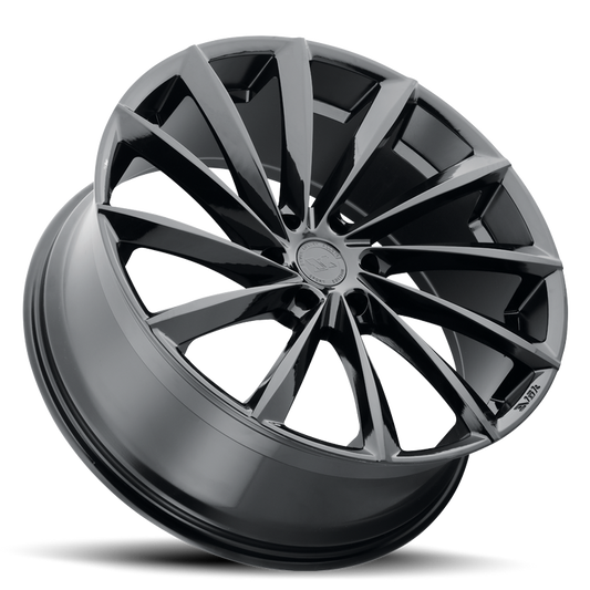 EVOK EV04 24X10 6X135 +30 OFFSET FORD F150 04-PRESENT GLOSS BLACK