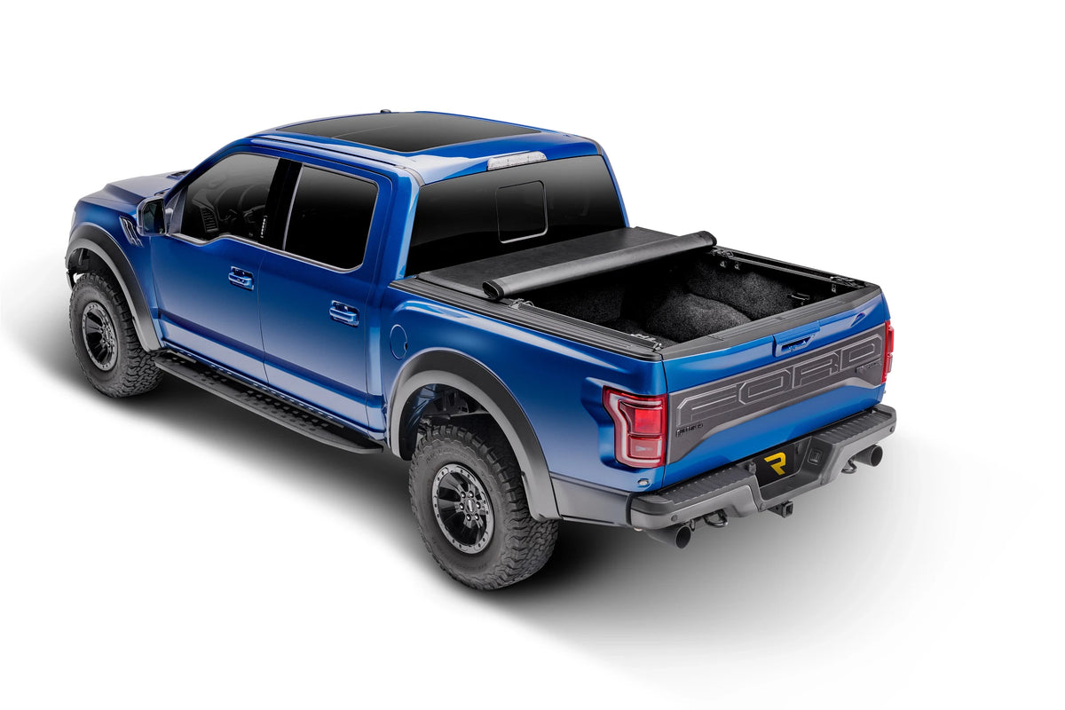 TRUXEDO DEUCE SOFT FOLDING TONNEAU COVER FORD F150 15-26 5'7" BED