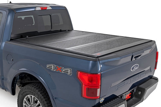 ROUGH COUNTRY HARD LOW PROFILE BED COVER FORD F150 21-26