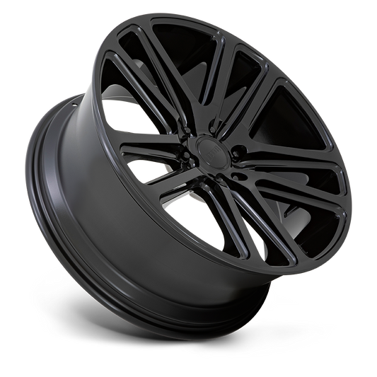 DUB WHEELS FLEX 24X10 6X135 +30 OFFSET GLOSS BLACK FORD F150 04-26