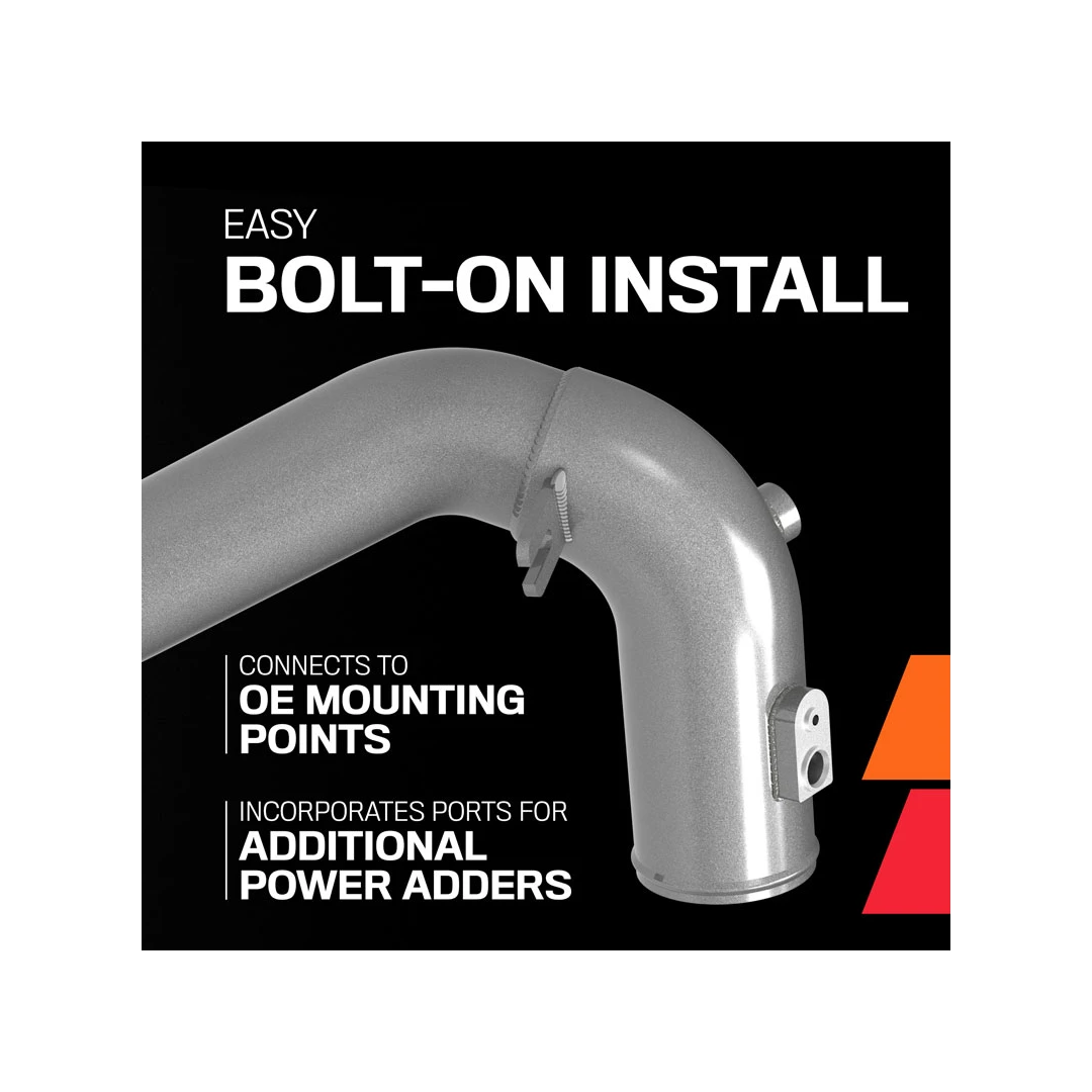 K&N FILTERS CHARGE PIPE ALUMINUM TUBE FORD F150 15-26 3.5L