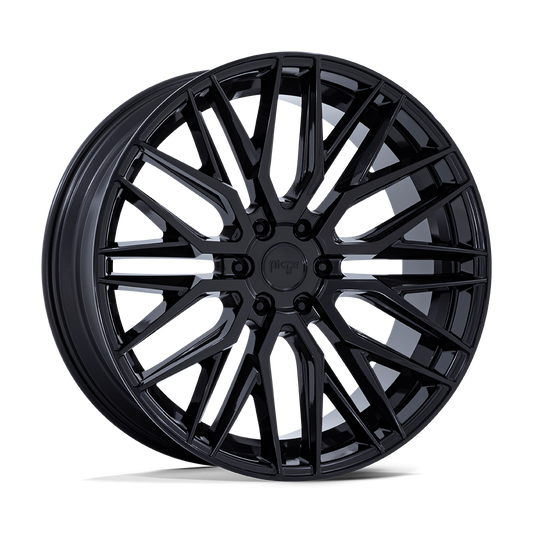 NICHE WHEELS GAMMA 22X9.5 6X135 +25 OFFSET GLOSS BLACK FORD F150 04-26