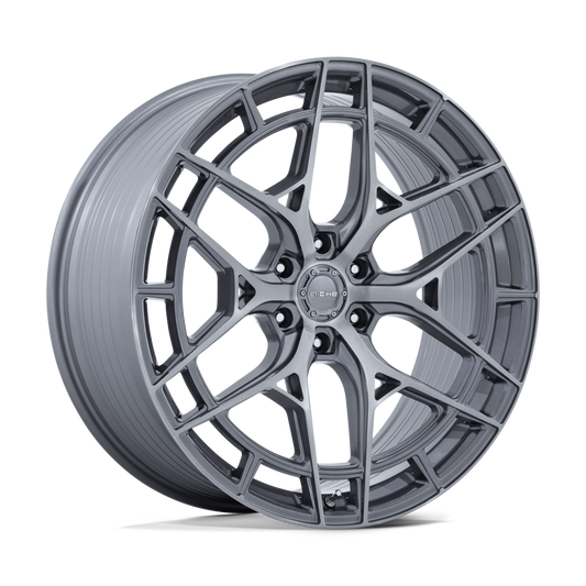 NICHE WHEELS ADRIA 22X10 6X135 +30 OFFSET PLATINUM W/BRUSHED FACE FORD F150 04-26