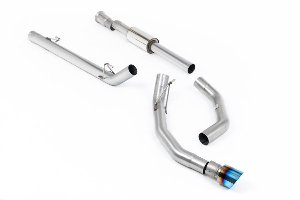 MILLTEK RACE ROAD+ CAT BACK EXHAUST FORD F150 SUPERCREW 21+ 5.0L V8