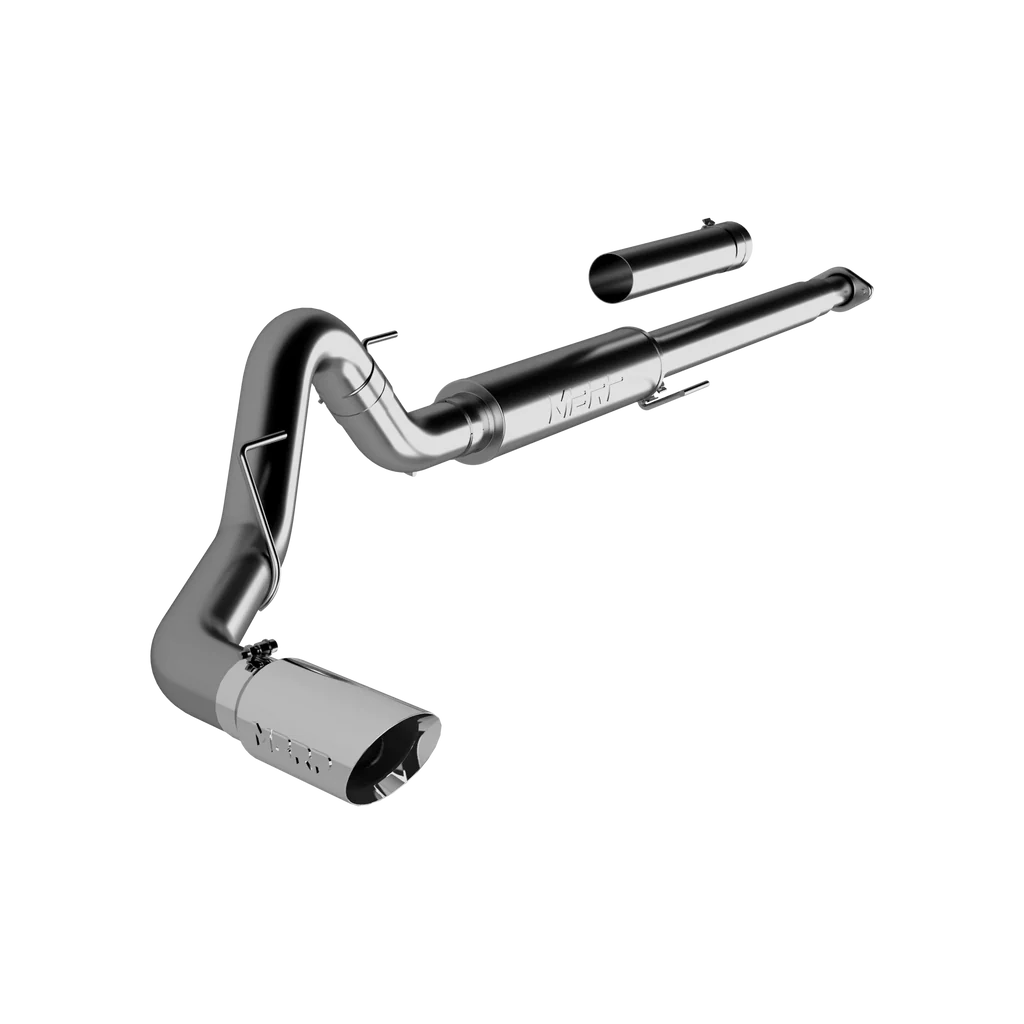 MBRP 4" CAT BACK EXHAUST RACE PROFILE SINGLE SIDE EXIT T304SS FORD F150 15-20