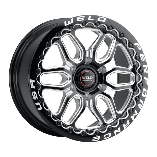 WELD LAGUNA 6 BEADLOCK 20X10 6X135 +38 OFFSET FORD F150 04-CURRENT