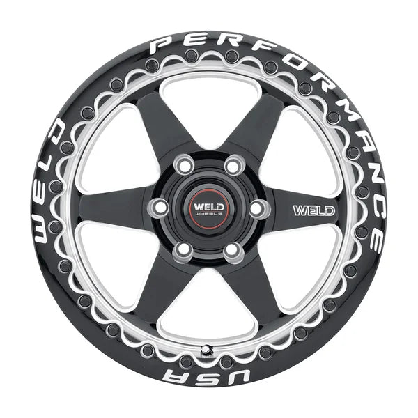 WELD VENTURA 6 BEADLOCK 20X10 6X135 +38 OFFSET FORD F150 04-PRESENT