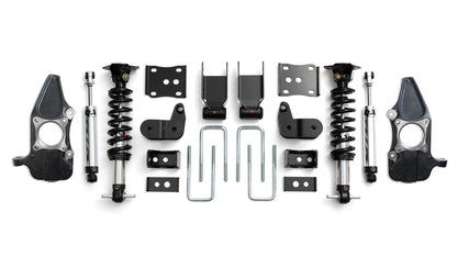 QA1 PRECISION PRODUCTS LOWERING KIT 5"/5" SINGLE ADJUSTABLE W/ SPINDLES 4WD FORD F150 2015-2020