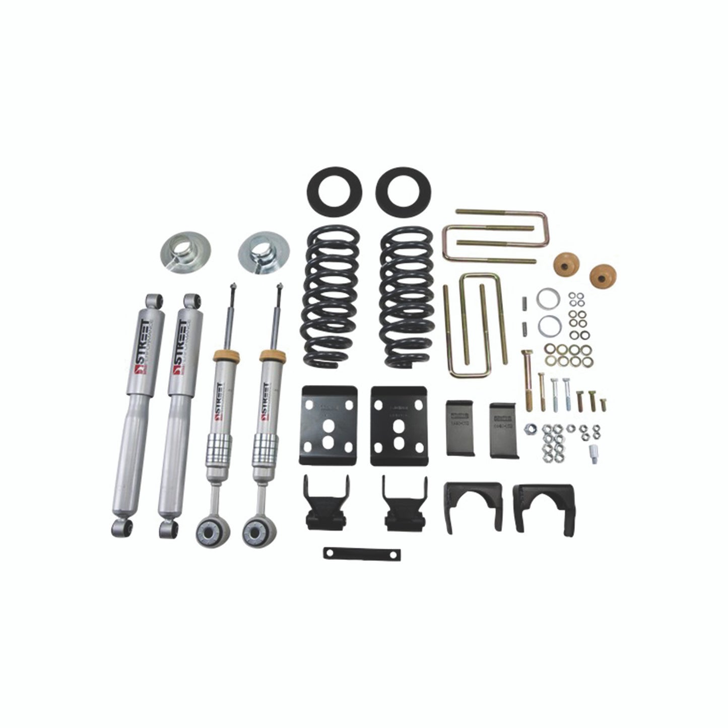 BELLTECH LOWERING KIT W/ STREET PERFORMANCE SHOCKS FORD F150 09-13