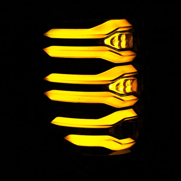 ALPHAREX LUXX SERIES LED TAIL LIGHTS ALPHA BLACK FORD F150 09-14